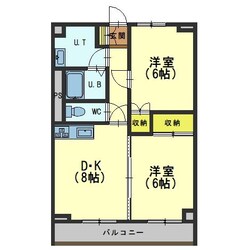 ロイヤルシティ参番館の物件間取画像